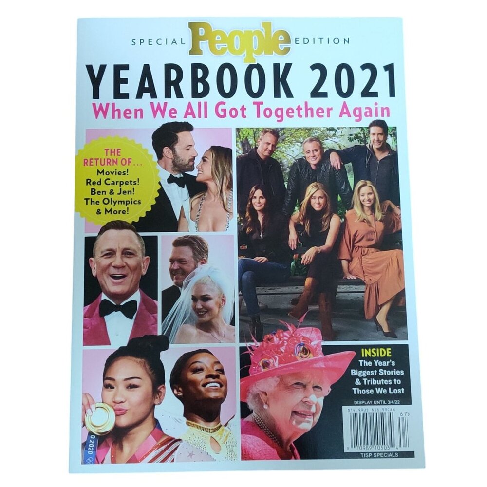 People Yearbook 2021 Special Edition Magazine When We All Got Together Again New